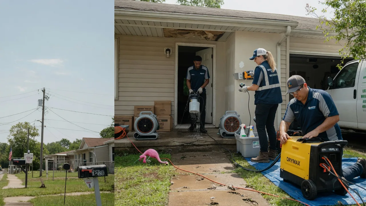 Storm Damage Water Removal in Charleston, TN near me